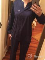 img 1 attached to Women'S Modal Pajama Set - Soft Long Sleeve Sleepwear Top & Pants (S-XL) review by Amy Taylor