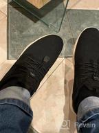 img 1 attached to LANGBAO Walking SneakersLightweight Breathable Black8 5 Men's Shoes review by Joe Mix