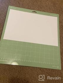 img 6 attached to Maximize Your Cricut Cutting With The Strong Grip IVyne Cutting Mat: 12X12, BPA-Free, Anti-Slip Surface - 3 Pack