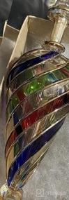 img 2 attached to Египетский флакон духов из дутого стекла Декоративные миниатюрные зелья Джинна Зелья Большой одиночный