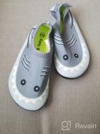 img 1 attached to 👶 Ranly & Smily Toddler Water Shoes: Non-Slip Barefoot Aqua Socks for Kids review by Arun Siddiqui