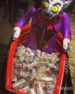 img 1 attached to Inflatable Vampire And Coffin Happy Halloween Drink Cooler - Holds Up To 48 12-Ounce Cans - 30" X 3' 6" - Perfect Party Beverage Holder With Multicolor Design review by Samuel Mortimer