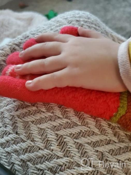 img 1 attached to 🧤 Stay Warm and Stylish with Girls Winter Thermal Gloves - Essential Weather Accessories for Girls review by Jose Baldwin