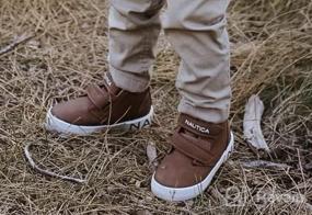 img 6 attached to 👞 Nautica Kids Chukka Boot – Мальчики' Обувь на выходную с ремешком с регулируемой застежкой (для малышей и младших детей): Стильная и комфортная обувь для мальчиков