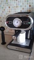 img 1 attached to Rozhkovy coffee maker Kitfort KT-702, black review by Stanislaw Bieroza ᠌
