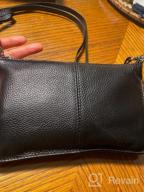 img 1 attached to Women'S Envelope Crossbody Bags: Small Befen Leather Wristlet Clutch Wallet Purses With Stylish Design review by Sandra Getchu
