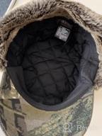 img 1 attached to Warm And Protective Winter Adventure Cap: Jeff & Aimy Unisex Earflap Trapper Hunting Ski Hat Baseball Cap review by Justin Dorsett