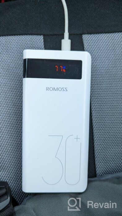 img 1 attached to Portable battery Romoss Sense 8P , 30000 mAh, white review by Goro Ueda ᠌