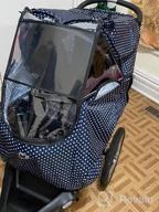 img 1 attached to Protect Your Baby From The Elements With Our Stroller Rain Cover - Waterproof And Easy To Install Universal Accessory For Rain, Wind, And Snow review by Zack Block