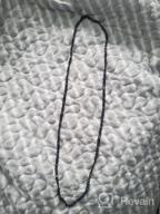 картинка 1 прикреплена к отзыву U7 Итальянский стиль плоского звена ожерелье для мужчин и женщин - стальная цепь Фигаро, ширина 3мм-12мм, длина от 16 до 32 дюймов, в подарочной упаковке. от Scott Carlile