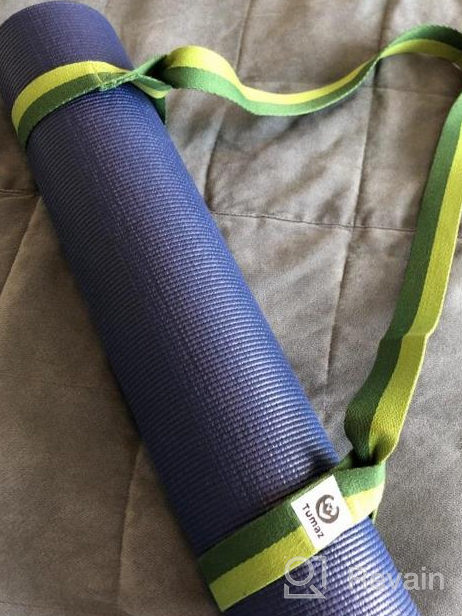 img 1 attached to Tumaz Adjustable Yoga Mat Carrier - Fits Most Mats [Mat Not Included] review by Steve Albright