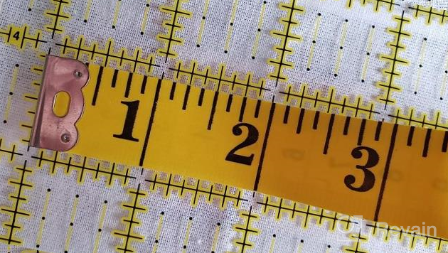 img 1 attached to Yellow Soft Tape Measure 120 Inches/300Cm, Pocket Measuring Tape For Sewing, Tailoring, Cloth And Body Measurements - Pack Of 3 By SumVibe review by Brian Avila