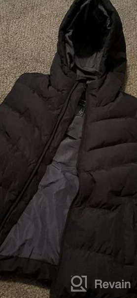 img 1 attached to 🧥 Warm and Stylish Kids Padded Vest with Detachable Hood - Perfect Winter Jacket for Ages 5-12T review by Ronald Lunn