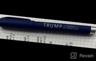 img 1 attached to Donald Trump 2024 Presidential Election Pens With "SAVE AMERICA" Slogan, Black Ink, Pack Of 12 review by Jasmine Smith