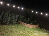 img 1 attached to SUNTHIN Outdoor String Lights, 48FT Patio Lights With 25 G40 Shatterproof LED Bulbs(1 Spare), Waterproof Hanging Lights String For Outside Backyard, Porch, Deck, Party, Garden review by Deandre Kamaludin
