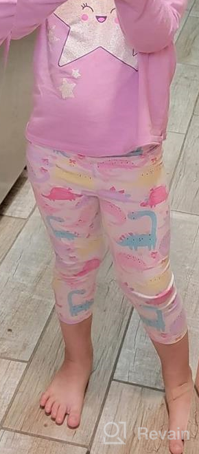 img 1 attached to 👖 3-Pack Toddler Girls Capri Leggings by The Children's Place - Enhance SEO review by Amy Miller