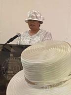 img 1 attached to 👒 Stylish FORBUSITE Church Kentucky Dress Derby Hats: Must-Have Accessories for Women review by Mike Wachtel