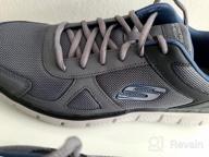 img 1 attached to Skechers Scloric Sneaker 52631 OLBK Men's Fashion Shoes for Sneakers review by Tom Childress