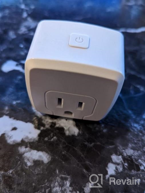 img 1 attached to HBN Smart Plug Mini 15A, WiFi Smart Outlet Works With Alexa, Google Home Assistant, Remote Control With Timer Function, No Hub Required, ETL Certified, 2.4G WiFi Only, 2-Pack review by Theodore Huynh