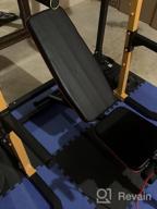 img 1 attached to 800LBS Weight Capacity ZENOVA Power Rack Squat Rack Fitness Pull Up Bar Station With J-Hooks And Dip Bar review by Daniel Tonini