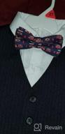 img 1 attached to Adjustable Pre-Tied Bow Tie For Adults & Children - OCIA Cute Patterned Bowties review by Troy Gerhardt