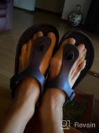 img 1 attached to Step In Style With LUFFYMOMO'S Comfortable Eva Flip Flop Thong Sandals For Women review by Bobby Martinez