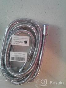 img 6 attached to 81-Inch Stainless Steel Shower Hose With Solid Brass Conical Nut By PRUGNA