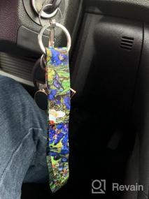 img 5 attached to Buttonsmith Morris Flora Premium Lanyard - With Buckle And Flat Ring - Made In The USA