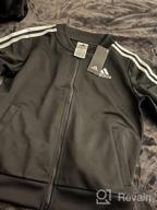 img 1 attached to 🏻 High-performance Adidas Girls Tricot Bomber Jacket: Empowering Active Girls' Clothing review by Chad Sorensen