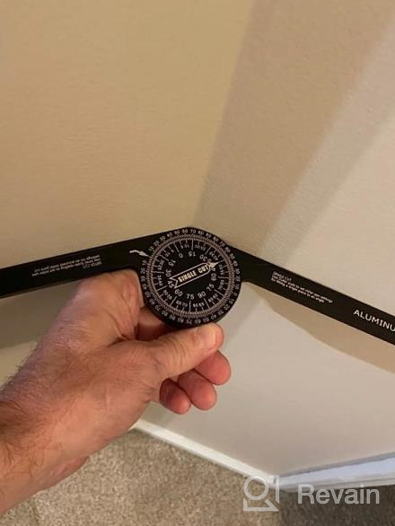 img 1 attached to Measure With Precision: Angle Finder Protractor, The Perfect Stocking Stuffer For Men This Christmas review by Mike Pedroza