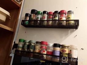 img 8 attached to Efficient Cabinet And Wall-Mounted Spice Rack Organizer For An Organized And Accessible Kitchen!