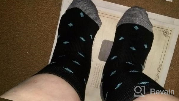 img 1 attached to Women'S Business Dress Socks - EnerWear 6P Pack Aloe Infused Modal review by Nathan Jankowski