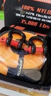 img 1 attached to ALL-TOP Heavy Duty Tow Strap Recovery Kit: 4" X 20' (46,500Lbs) With 100% Nylon And 22% Elasticity + 2X 3/4" D Ring Shackles + Storage Bag - Ultimate Off-Road Rescue Set review by Roger King