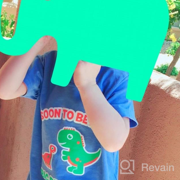 img 1 attached to 🦖 TeeStars Brother Raptor Dinosaur T Shirt - Trendy Boys' Clothing with a Rawr-some Twist! review by Mike Flyers