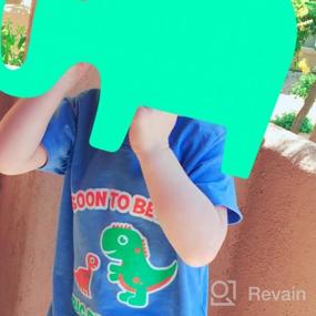 img 5 attached to 🦖 TeeStars Brother Raptor Dinosaur T Shirt - Trendy Boys' Clothing with a Rawr-some Twist!