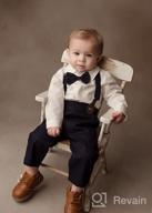 img 1 attached to Meckior Toddler Wedding Leather Numeric_8_Point_5 Boys' Shoes in Loafers review by Ryan Cross