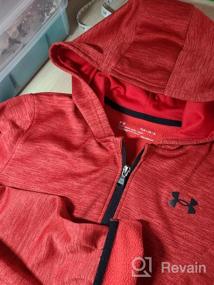 img 5 attached to 👕 Boys Full-Zip Fleece T-Shirt by Under Armour