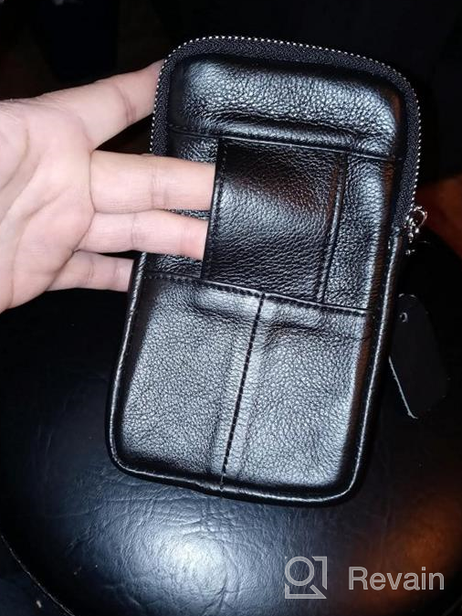 img 1 attached to Versatile Leather Holster Mobile Wallet Pocket – Essential Men's Accessory review by Shrikant Ojo