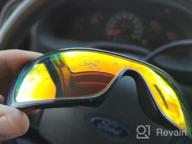 img 1 attached to SmartVLT Men'S Replacement Lenses For Oakley Batwolf OO9101 Sunglass - More Options Than Ever! review by Patrick Keita
