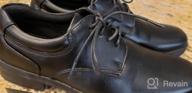 img 1 attached to 🦌 Deer Stags Blazing Oxford Shoes for Boys - Medium Size review by Lequon Kirkpatrick