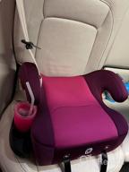 img 1 attached to Diono Solana 2 XL Pack Of 2 2022, Dual Latch Connectors, Lightweight Backless Belt-Positioning Booster Car Seat, 8 Years 1 Booster Seat, Pink review by Sean Florence