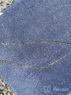 картинка 1 прикреплена к отзыву Набор ожерелья с серебряными бусинами Verona Jewelers из 925 стерлингового серебра: коллекция итальянских колец-цепей шариков диаметром 1,5 мм и 2 мм, высококачественное ожерелье из серебра, стильные серебряные ожерелья на шарике для женщин и мужчин, коллекция итальянских бус для ожерелья, массивное ожерелье цепочки с пластиной для армии. от Michael Copeland