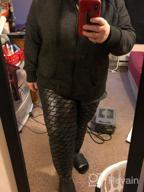 img 1 attached to Shine This Halloween With Alaroo'S Fish Scale Mermaid Leggings In S-4XL – Perfect For Women'S Pants! review by John Lewis