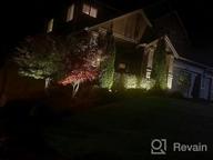 img 1 attached to 12-Pack ZUCKEO Low Voltage Landscape Lights With Timer Transformer & Connector, 5W RGB Color Changing Outdoor LED Spotlights For Yard Garden, Waterproof 12V 24V Path Lighting review by Christopher Rodriguez