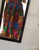 img 1 attached to Bold African Print Maxi Dress For Women - Stunning Dashiki Long Dress review by Lamont Wilson