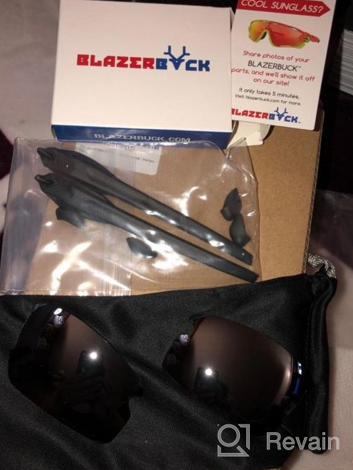 img 1 attached to Revitalize Your Oakley Flak 2.0 Sunglasses With BLAZERBUCK Replacement Lenses & Sock Kit review by Muhammad Balding