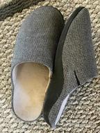 img 1 attached to 👟 Upgraded Grey Orthotic Slippers with Arch Support for Men and Women, Orthopedic House Slipper for Plantar Fasciitis and Flat Feet - V.Step review by Greg Floyd