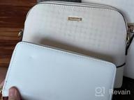 img 1 attached to 👜 4pcs Set of Women's Fashion Handbags Wallet Tote Bag Shoulder Bag Top Handle Satchel Purse review by Major Lindsay