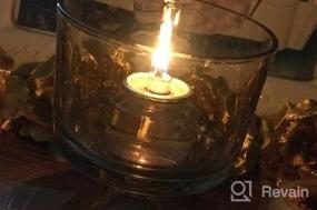 img 5 attached to Масляные свечи Hyoola - 8-часовые жидкие свечи - одноразовые чайные свечи с жидким парафином - упаковка 24 - для столов в ресторане и аварийных свечей