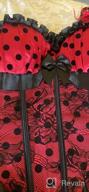 картинка 1 прикреплена к отзыву Women'S Frawirshau Corset Dress Bustier Lingerie Top & Steampunk Skirt Burlesque Halloween Costume от Barry Shaker
